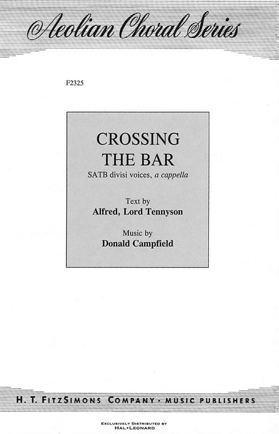 Crossing the Bar